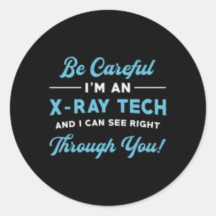 Adesivo Radiologia Tech Sou radiologista de raios X