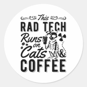 Adesivo Radiologia Xray Essa Tecnologia Rad Executa Gatos