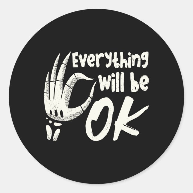 Adesivo Radiology Tech Everything Will Be Ok Technologist (Frente)