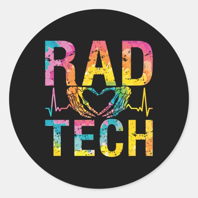 Adesivo Radiology Tech Rad Tech Medicine Technologist Xray (Frente)