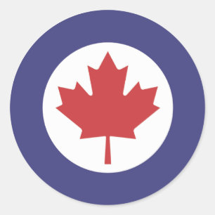 Adesivo Raf Maple Leaf Roundel, no Canadá