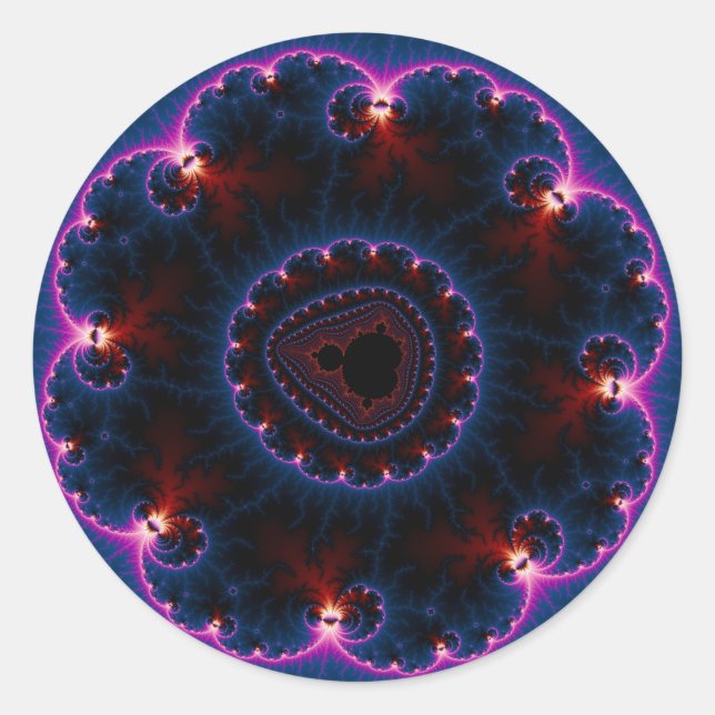 Adesivo Rai - Arte Fractal (Frente)