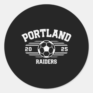 Adesivo Raiders de Portland Futebol Projeto de Lei 2025