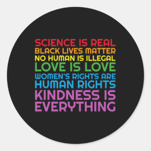 Adesivo Rainbow Black Vive Science Glbtq Anti Ice Hoodie