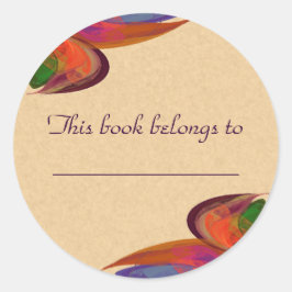 Adesivo Rainbow Blossom Fractal