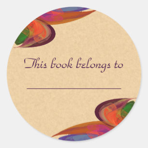 Adesivo Rainbow Blossom Fractal