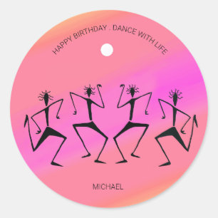 Adesivo Rainbow Celebration Dance Sticker