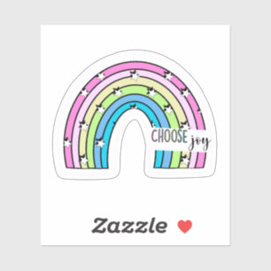 Adesivo Rainbow Choose Joy Sticker