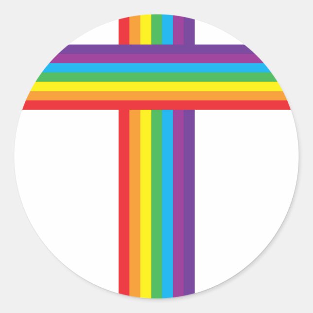 Adesivo Rainbow CROSS (Frente)