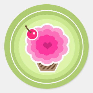 ADESIVO RAINBOW CUPCAKE STICKER
