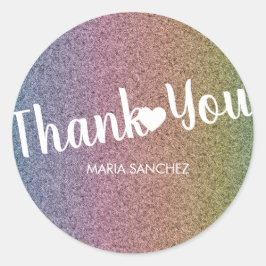 Adesivo Rainbow Faux Glitter Patterno Nail Hair Business