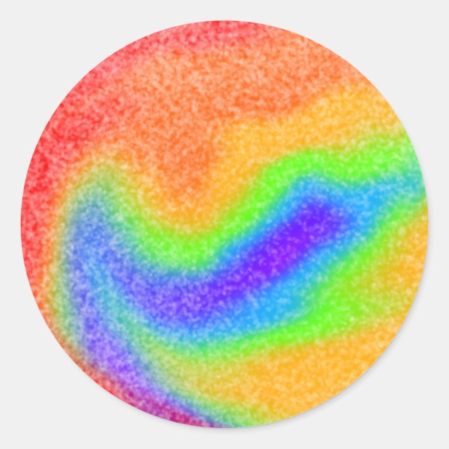 Adesivo Rainbow Galaxy Sticker (Frente)