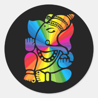 Adesivo Rainbow Ganesha