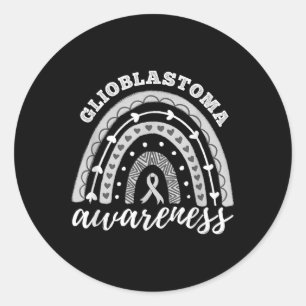 Adesivo Rainbow Gbm Glioblastoma Consciência