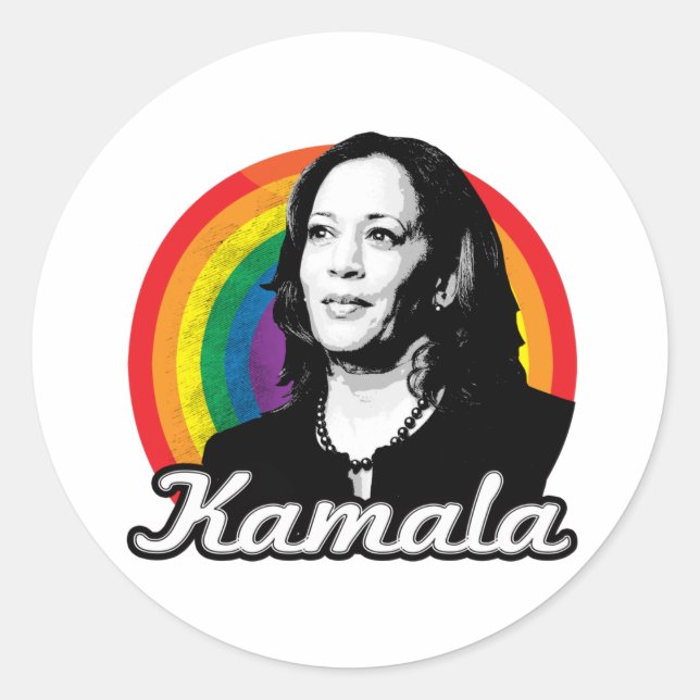 Adesivo Rainbow Kamala (Frente)