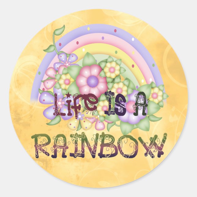 Adesivo Rainbow Life (Frente)