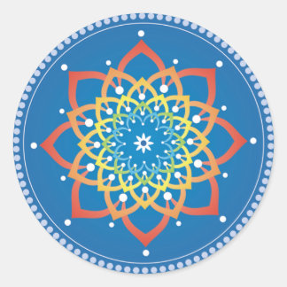 Adesivo Rainbow Mandala Sticker