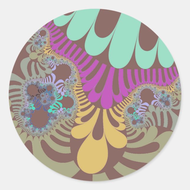 Adesivo Rainbow Mod Castanho (Frente)