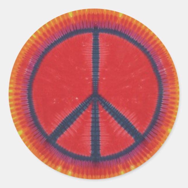 Adesivo Rainbow Peace Stickers (Frente)
