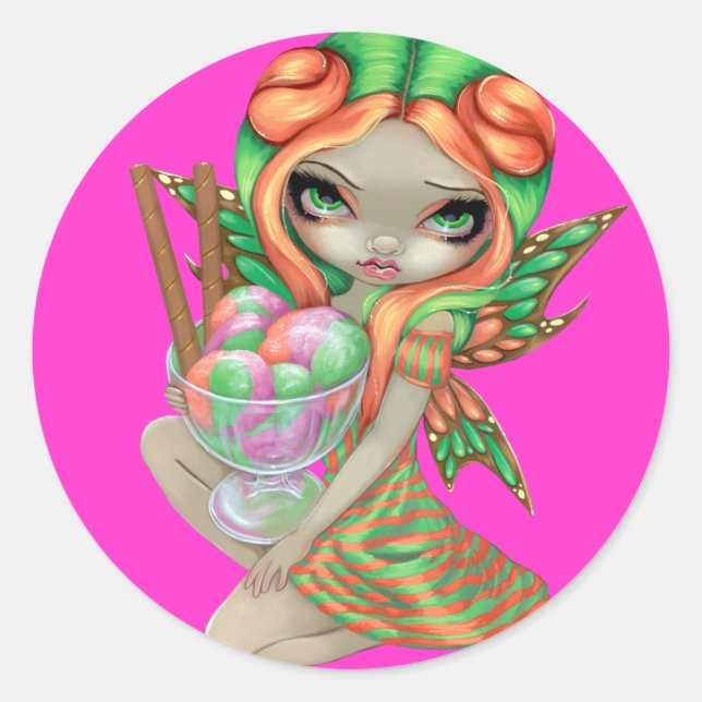 Adesivo "Rainbow Sherbet Fairy" Sticker (Frente)