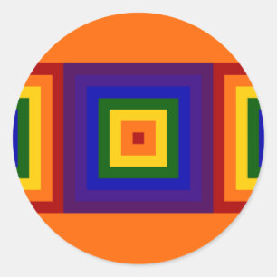 Adesivo Rainbow Squares
