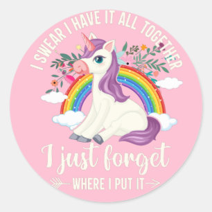 Adesivo Rainbow Star Unicorn