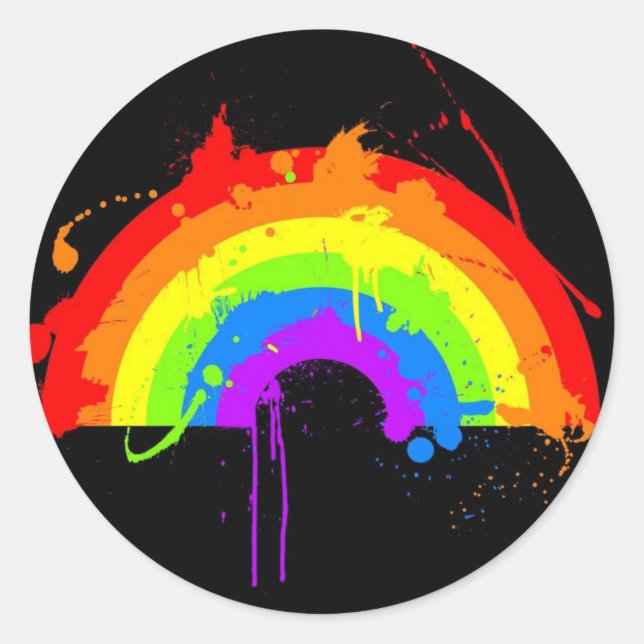 Adesivo Rainbow Sticker (Frente)
