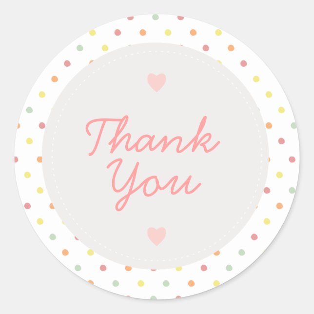 Adesivo Rainbow & Sunshine Sticker - Obrigados (Frente)