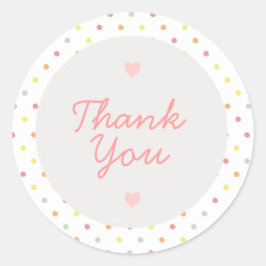 Adesivo Rainbow & Sunshine Sticker - Obrigados