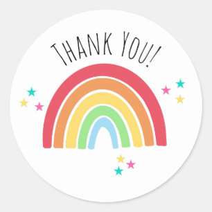 Adesivo Rainbow Thankyou Sticker