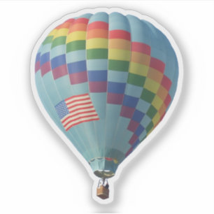 Adesivo Rainbow Thru Heaven Hot Air Balloon