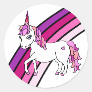 Adesivo Rainbow Unicorn