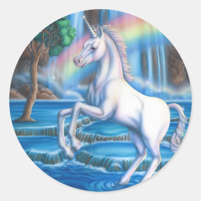 Adesivo Rainbow Unicorn (Frente)