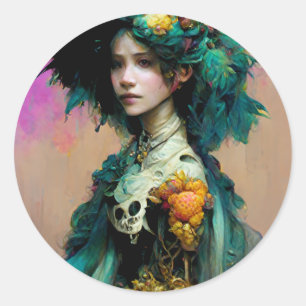 Adesivo Rainbow Urchin 2 Fantasy Sci-Fi