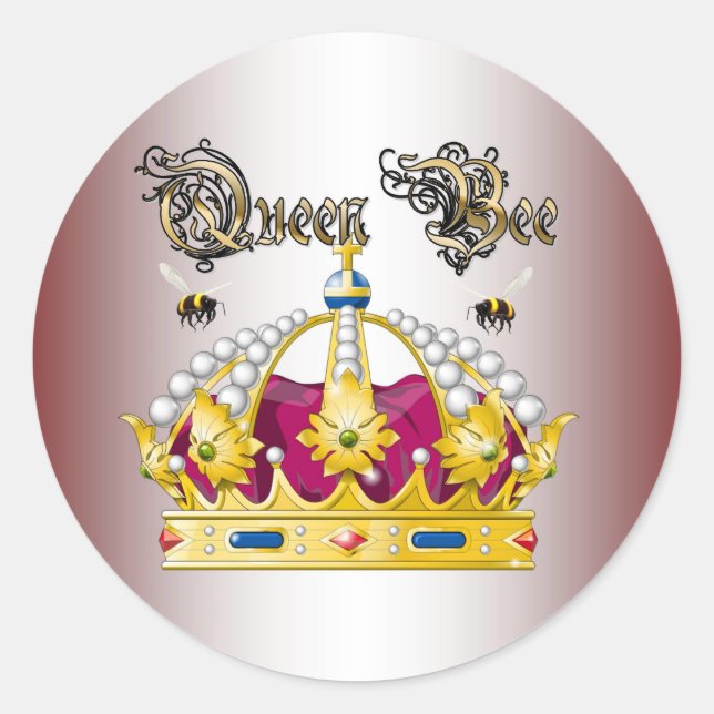 Adesivo Rainha Bee #2 (Frente)