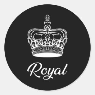 Adesivo Rainha da Coroa Princesa Dourada Dom Funny Ideia