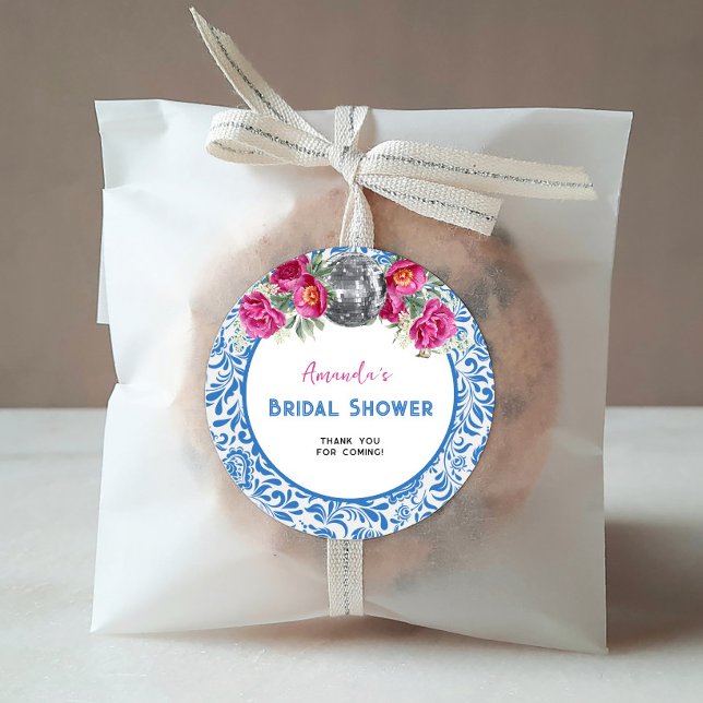 Adesivo Rainha da Dança Mamma Mia Chá de Noiva Disco (Criador carregado)