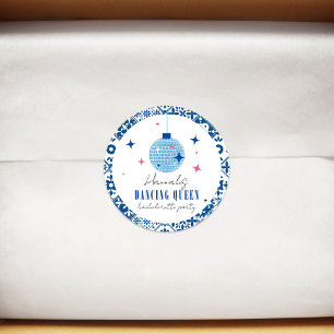 Adesivo Rainha da Dança Musical grego disco despedida de s