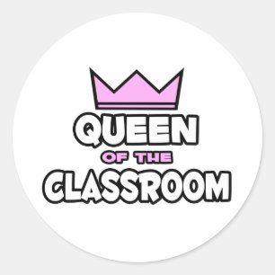 Adesivo Rainha da sala de aula