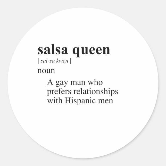 ADESIVO RAINHA DA SALSA (Frente)