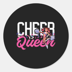 Adesivo Rainha das Cheer Cheerleading Cheer
