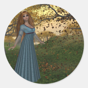 Adesivo Rainha das Fall Season - Fantasy/Autumn Stickers