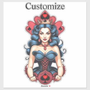 Adesivo Rainha de Espadas Trovão_Cove