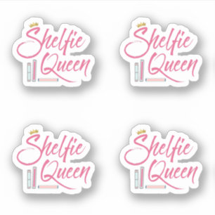Adesivo Rainha de Shelfie do Booklover