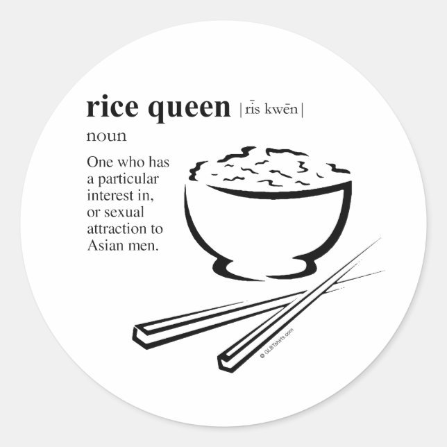 ADESIVO RAINHA DO ARROZ (Frente)
