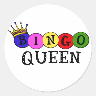 ADESIVO RAINHA DO BINGO
