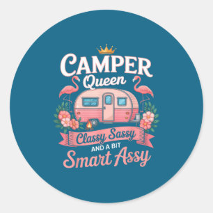 Adesivo Rainha do Campista Cly Sy Inteligente Y Caminhão R