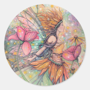 Adesivo Rainha do Verão Arte de Fantasia Fada