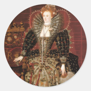 Adesivo Rainha Elizabeth I da Inglaterra
