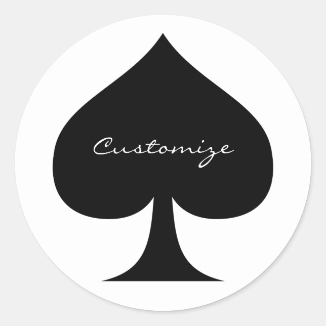 Adesivo Rainha Negra de Espadas Negra Thunder_Cove (Frente)